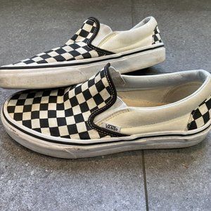 Vans Checkered Shoes Mens 8/ Womens 9.5